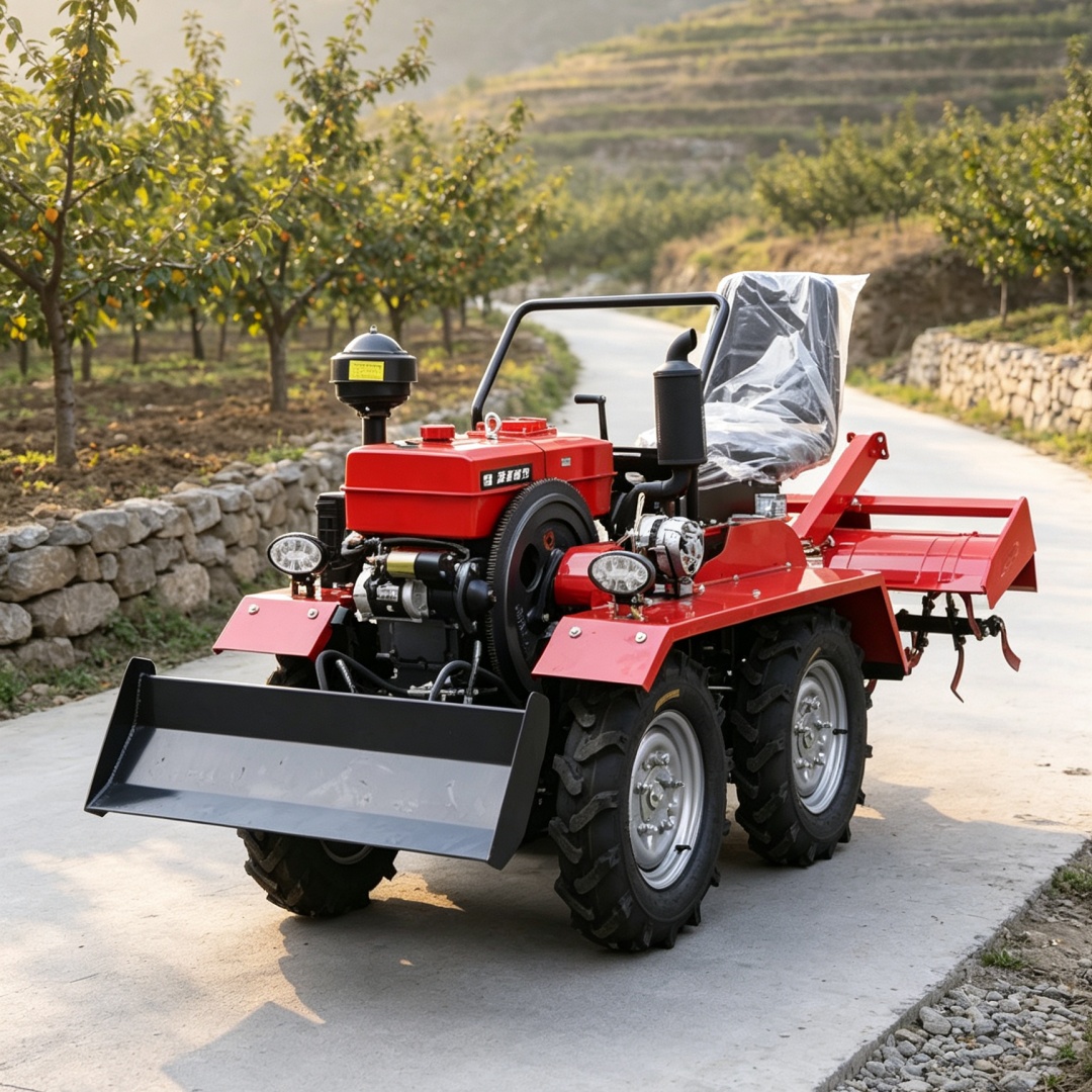 جرار حرث مخصص للركوب مع محراث  - مراجعة Tractor Implement وسعره