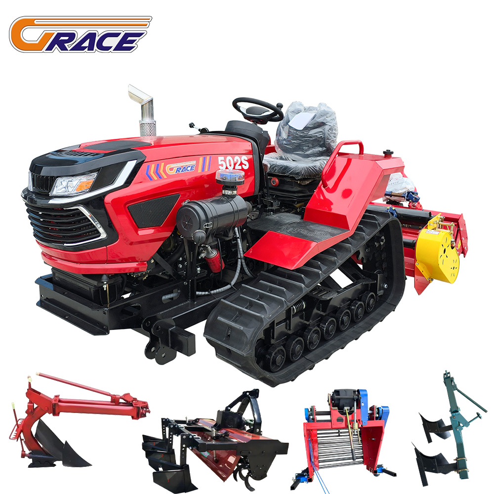 جرار زراعي مجنزر بقوة 50 حصان  - مراجعة Tractor Implement وسعره