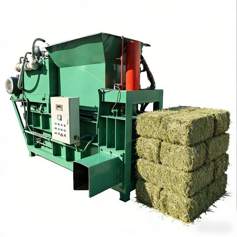 آلة ضغط هيدروليكية أوتوماتيكية - مراجعة Silage Baler Machine وسعره