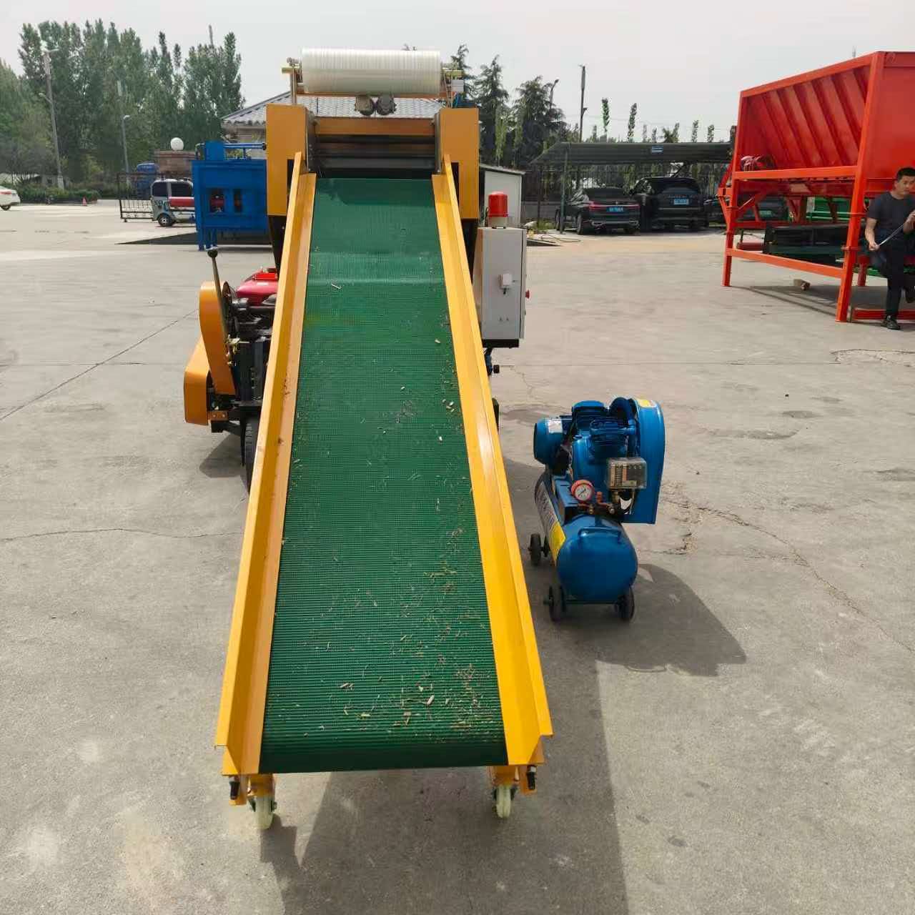 آلة تغليف وربط السيلاج، آلة تغ - مراجعة Silage Baler Machine وسعره
