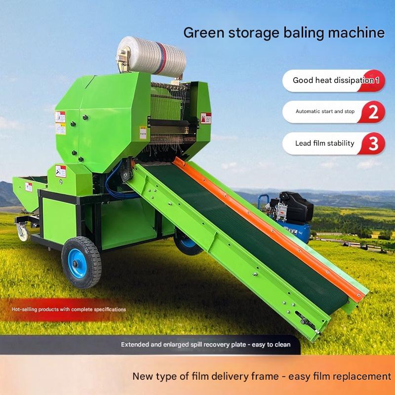 آلة كبس السيلاج الهيدروليكية ا - مراجعة Silage Baler Machine وسعره