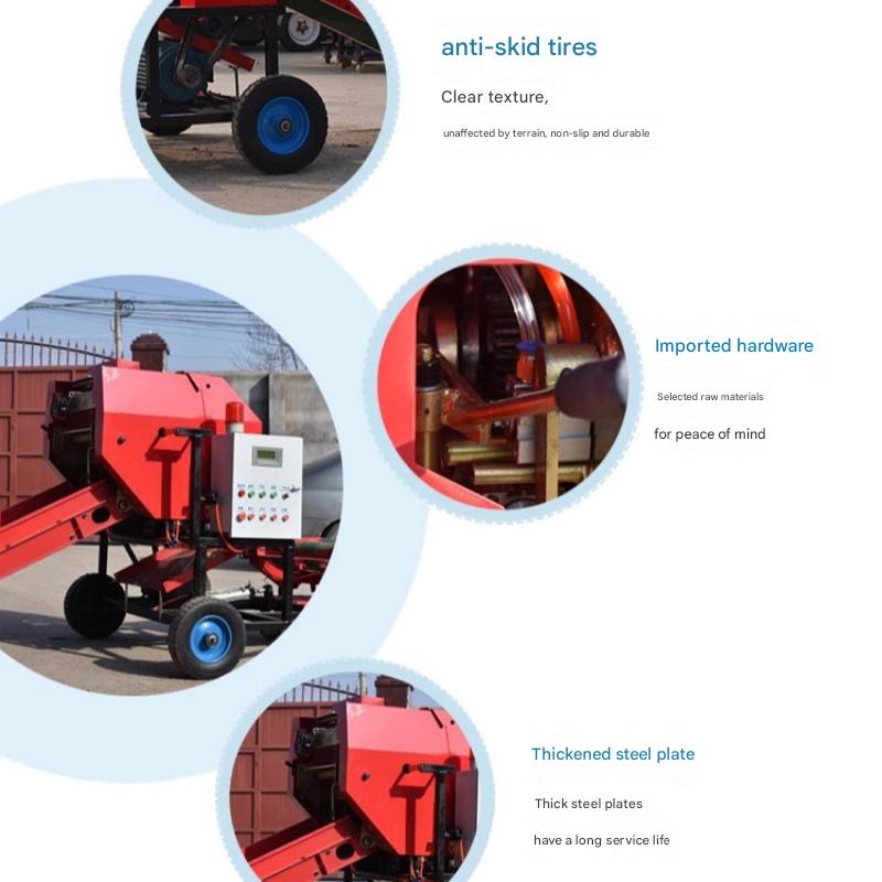 آلة كبس السيلاج الهيدروليكية ا - مراجعة Silage Baler Machine وسعره