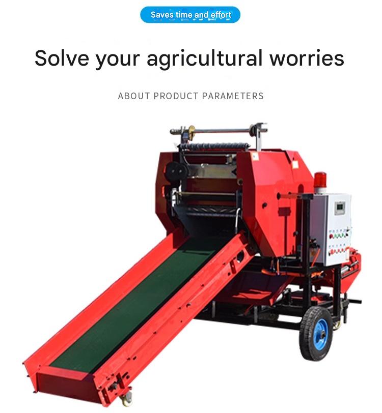 آلة كبس السيلاج الهيدروليكية ا - مراجعة Silage Baler Machine وسعره
