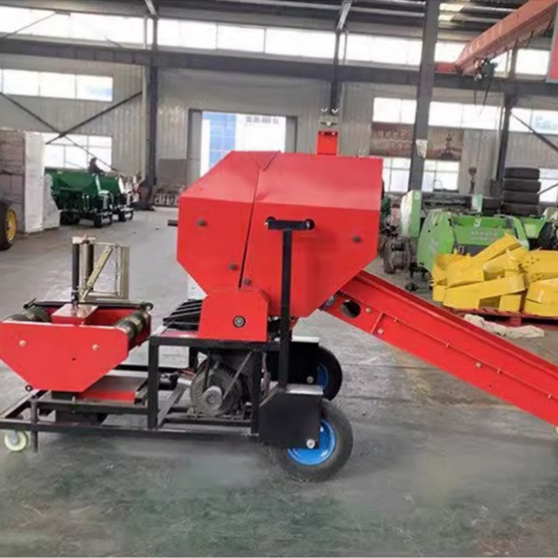 آلة تكديس القش الدائرية للاستخ - مراجعة Silage Baler Machine وسعره